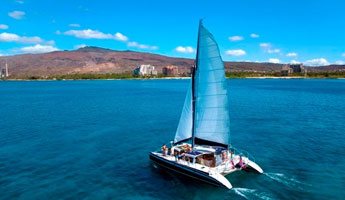 Catamaran Snorkel Sail Sunrise Ko Olina Ocean Adventures